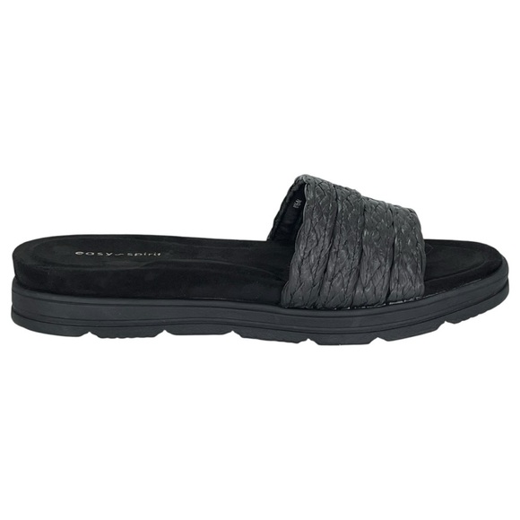 Easy Spirit Salma2 Black Womens Slide Sandals Size 8.5M - Picture 5 of 11